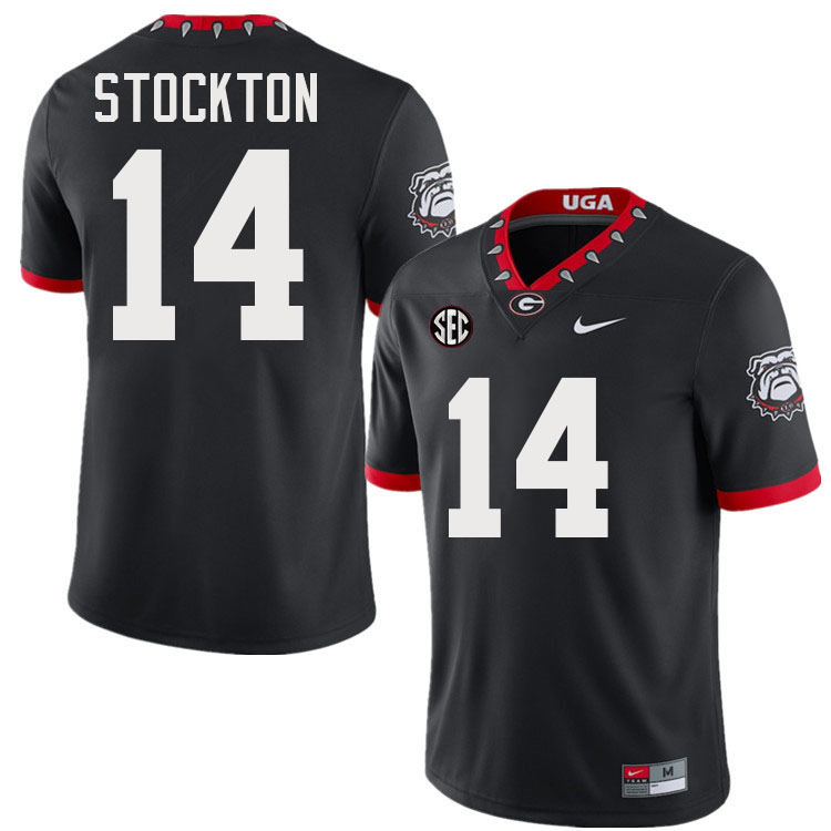 Gunner Stockton Georgia Jersey,University Of Georgia Bulldogs Football Jersey,Uniforms,Gears-Throwba